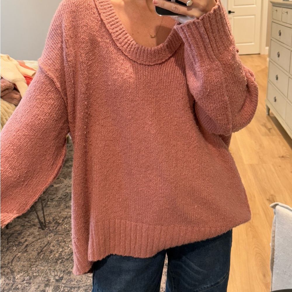Free People oversized sweater
